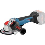 Bosch Professional X-LOCK Winkelschleifer GWX 18V-10 PSC Professional blau/schwarz, ohne Akku und Ladegerät, Bluetooth Modul, in L-BOXX