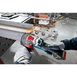 Bosch Professional X-LOCK Winkelschleifer GWX 18V-10 PSC Professional blau/schwarz, ohne Akku und Ladegerät, Bluetooth Modul, in L-BOXX