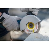 Bosch Professional X-LOCK Winkelschleifer GWX 18V-10 PSC Professional blau/schwarz, ohne Akku und Ladegerät, Bluetooth Modul, in L-BOXX