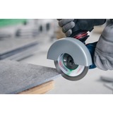 Bosch Professional X-LOCK Winkelschleifer GWX 18V-10 PSC Professional blau/schwarz, ohne Akku und Ladegerät, Bluetooth Modul, in L-BOXX