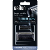 Braun Ersatzscherkopf Kombipack 10B schwarz