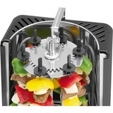 Clatronic Döner-Multigrill DVG 3686, Elektrogrill schwarz, 1.400 Watt