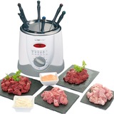 Clatronic Fondue-Fritteuse FFR 2916 weiß/silber