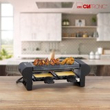 Clatronic Raclette-Grill RG 3592 schwarz/silber