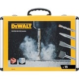 DEWALT Bohrer-Meißel-Set SDS+ DT9679, 15-teilig, Meißel- & Bohrer-Satz im Koffer