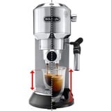 DeLonghi Dedica Style EC 685.M, Espressomaschine silber