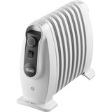 DeLonghi Ölradiator Nano TRNS0808M weiß/schwarz, 8 Heizrippen
