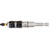 DeWALT Bithalter DT7505, schwenkbar, schlagfest, 1/4", Bit-Satz mit Extreme Impact Torsion Bit