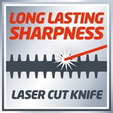 EINHELL Akku-Heckenscheren-Aufsatz für GE-LC 18 Li T rot/schwarz, ohne Akku und Ladegerät