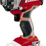 EINHELL Akku-Schlagschrauber TE-CI 18/1 Li - Solo, 1/4", 18Volt rot/schwarz, ohne Akku und Ladegerät