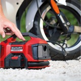 EINHELL Power X-Change Hybrid-Kompressor PRESSITO, 18Volt / 220Volt rot/schwarz, ohne Akku und Ladegerät