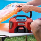 EINHELL Power X-Change Hybrid-Kompressor PRESSITO, 18Volt / 220Volt rot/schwarz, ohne Akku und Ladegerät