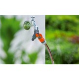 GARDENA 2-Wege Ventil 938-20, Hahnstück grau/orange, 26,5mm (G 3/4")