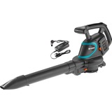 GARDENA Akku-Laubsauger/Laubbläser PowerJet 40-Li Set, 40Volt schwarz/türkis, Li-Ionen Akku 4,2Ah