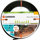 GARDENA Erweiterungs-Tropfrohr unterirdisch 13,7mm, Tropfer schwarz, 50 Meter