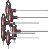 GEDORE Red 2K-T-Griff-Winkelschraubendreher-Satz, 6-teilig rot/schwarz