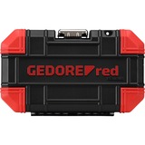 GEDORE Red Kraftschrauber-Steckschlüssel-Satz 1/2", 8-teilig rot/schwarz, SW 10mm - 24mm