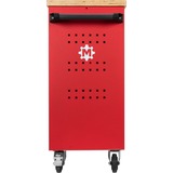 GEDORE Red Werkzeugwagen MECHANIC PLUS, mit 6 Schubladen rot/schwarz
