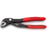 KNIPEX Mini-Zangenset 002072V02, 2-teilig, Zangen-Set rot/schwarz, in Werkzeug-Gürteltasche