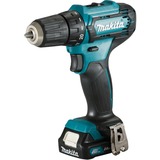 Makita Akku-Bohrschrauber DF333DSAE, 12Volt blau/schwarz, 2x Li-Ion Akku 2,0Ah