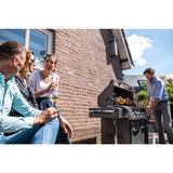 Napoleon Gasgrill Prestige 665 Charcoal Grau grau/edelstahl, mit SIZZLE ZONE