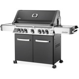 Napoleon Gasgrill Prestige 665 Charcoal Grau grau/edelstahl, mit SIZZLE ZONE