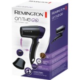 Remington On The Go D2400, Haartrockner schwarz/violett