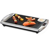 Rommelsbacher Elektrogrill CG 2308/TC edelstahl/schwarz, 2.000 Watt, Glaskeramik