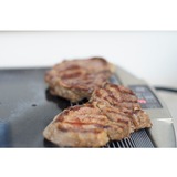 Rommelsbacher Elektrogrill CG 2308/TC edelstahl/schwarz, 2.000 Watt, Glaskeramik