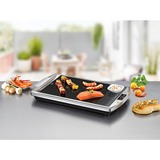 Rommelsbacher Elektrogrill CG 2308/TC edelstahl/schwarz, 2.000 Watt, Glaskeramik