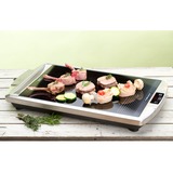 Rommelsbacher Elektrogrill CG 2308/TC edelstahl/schwarz, 2.000 Watt, Glaskeramik