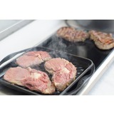 Rommelsbacher Elektrogrill CG 2308/TC edelstahl/schwarz, 2.000 Watt, Glaskeramik