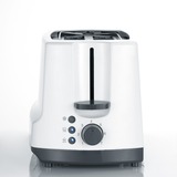 Severin Automatik-Langschlitztoaster AT 2234 weiß/grau, 1.400 Watt, für 4 Scheiben Toast