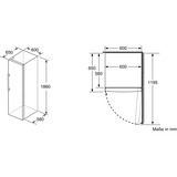 Siemens GS36NAIDP iQ500, Gefrierschrank edelstahl