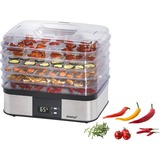 Steba Dörrautomat ED 5 edelstahl/schwarz, 350 Watt, Dörrfläche 32cm x 25cm pro Ebene
