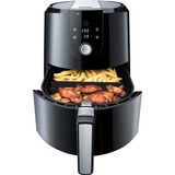 Steba Heißluftfritteuse HF 5000 XL schwarz/edelstahl, 1.800 Watt, Korb 5,2 Liter, teilbar