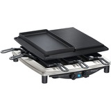 Steba Raclette RC 4 Plus Deluxe Chrom edelstahl/schwarz