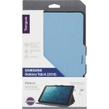 Targus Click-In Hülle, Tablethülle hellblau, Samsung Galaxy Tab A 10.5" (2018)