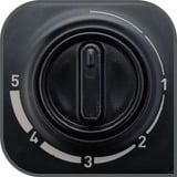 Tefal King Size Waffeleisen WM756D schwarz/silber, 1.200 Watt