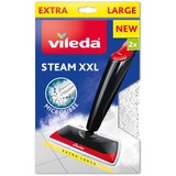 Vileda Ersatzbezug für Steam XXL, Wischbezug weiß, 2 Stück