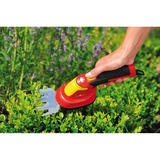 WOLF-Garten Akku-Grasschere Power Finesse 30 R, Li-Ion 3,6Volt rot/gelb