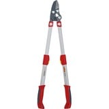 WOLF-Garten Amboss-Astschere Power Cut RS 900 T "Premium Plus" rot/grau, Teleskopstiele 65cm - 90cm