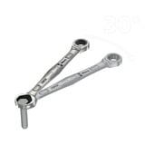 Wera 6000 Joker 4 Set 1 Maul-Ringratschenschlüssel-Satz, 4‑teilig, Schraubenschlüssel mit Haltefunktion