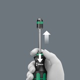 Wera Bit-Satz Kraftform Kompakt 20 mit Tasche schwarz/grün, inkl. Steckgriff und Verlängerung, 1/4"