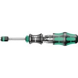 Wera Bit-Satz Kraftform Kompakt 20 mit Tasche schwarz/grün, inkl. Steckgriff und Verlängerung, 1/4"