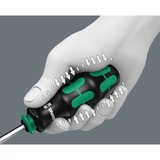 Wera Bit-Satz Kraftform Kompakt 20 mit Tasche schwarz/grün, inkl. Steckgriff und Verlängerung, 1/4"