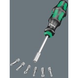 Wera Bit-Set Kraftform Kompakt 28 SB, Bit-Satz inkl. Steckgriff und Verlängerung, 1/4"