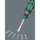 Wera Bit-Set Kraftform Kompakt 28 SB, Bit-Satz inkl. Steckgriff und Verlängerung, 1/4"