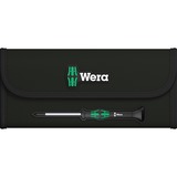 Wera Kraftform Micro-Set/12 SB 1, Schraubendreher schwarz/grün, Elektroniker-Schraubendrehersatz