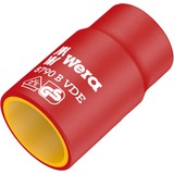 Wera VDE Zyklop-Steckschlüssel-Einsatz, 18mm, 3/8" rot/gelb, isoliert bis 1.000 Volt